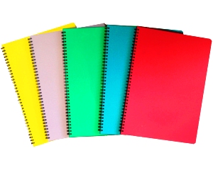 Klade A4/96lpp, rtiu, ar spirli, PP vks